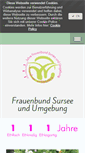 Mobile Screenshot of frauenbund-sursee.ch